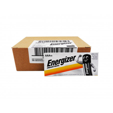 Boite 60 piles LR03 ENERGIZER Industrial - AAA - UM4