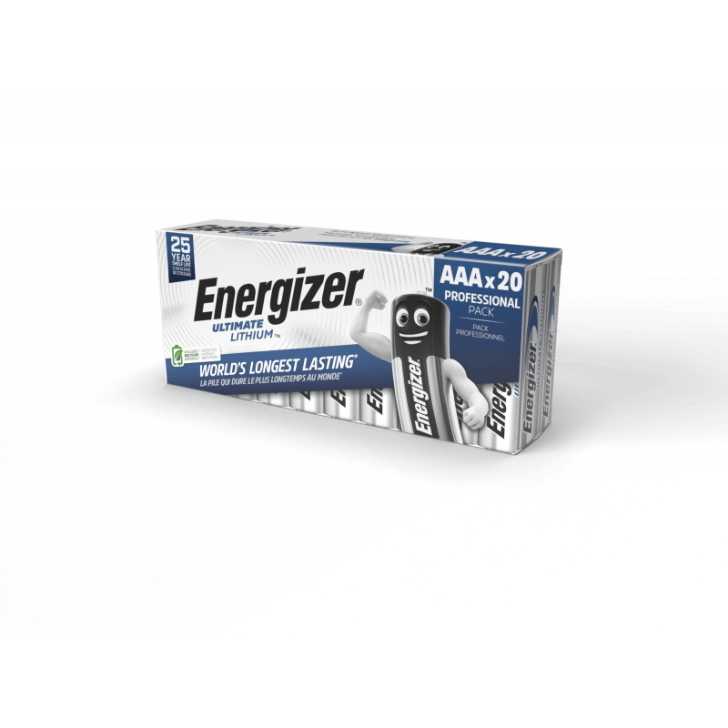 Boite de 2 x 10 Piles ENERGIZER L92 - Format LR03 - AAA - Ultimate - 1