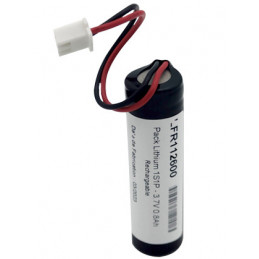 Accu Li-ion Red 14500 - 1S1P - 3,7V 0,8Ah + connecteur