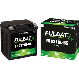 Batterie moto FULBAT FHD32HL-BS - GEL - 12V - 33.6Ah