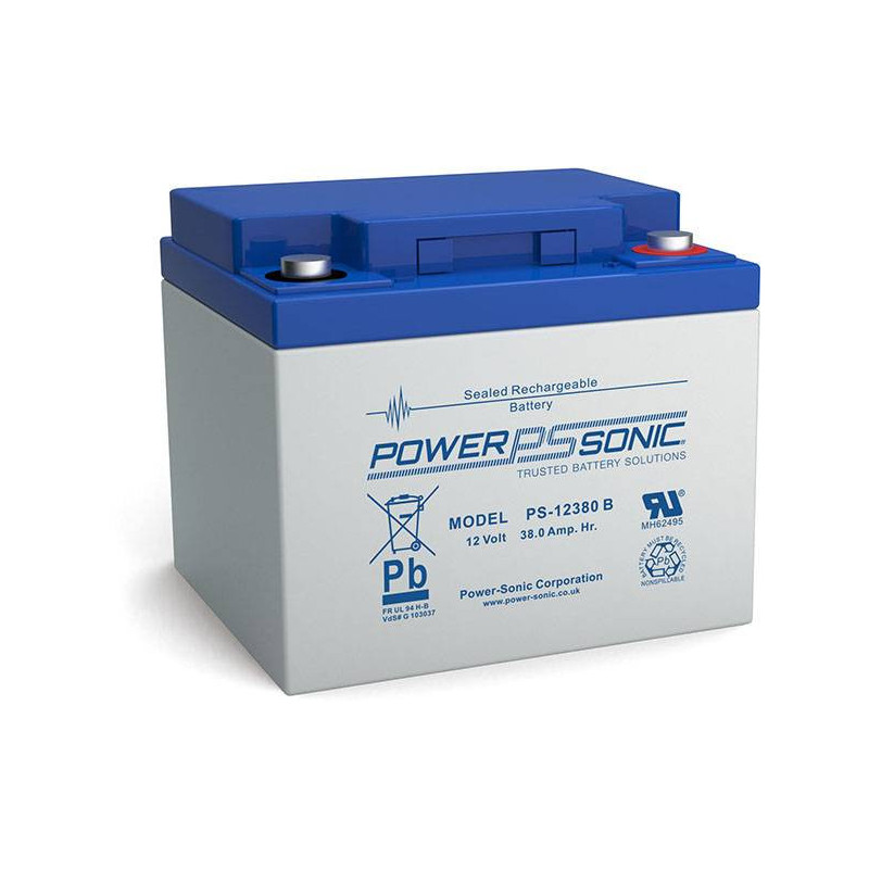 Batterie Plomb Standard 12V 38Ah - PS-12380-  Powersonic