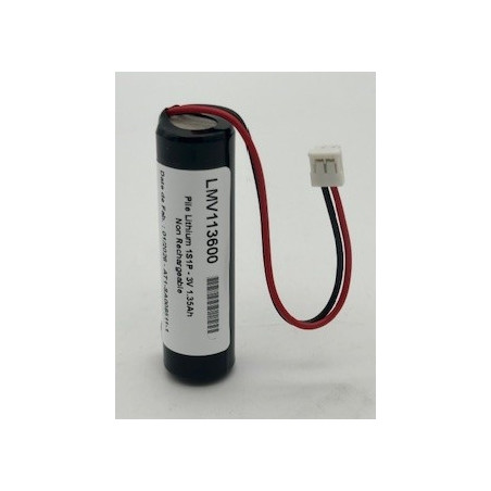Pack Lithium Varta CR14500 - AA - 1S1P - 3V 2,0Ah - T1 + connecteur