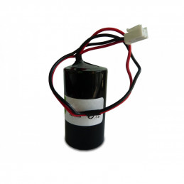 Pile ER34615M – Lithium  - 3.6V  - 13Ah + Connecteur