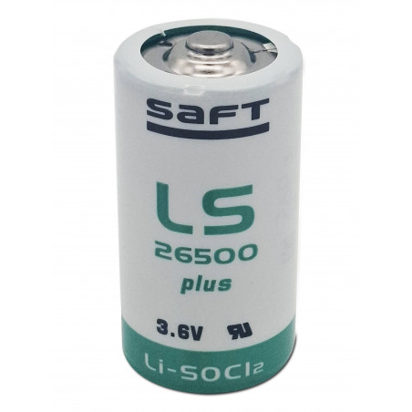 Pile SAFT LS26500 Lithium - C - 3,6V - 7,3Ah