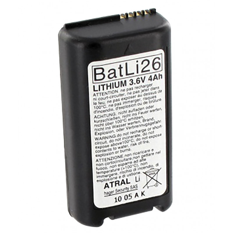 Batterie BATLI25 compatible pour alarme DAITEM/LOGISTY - Lithium
