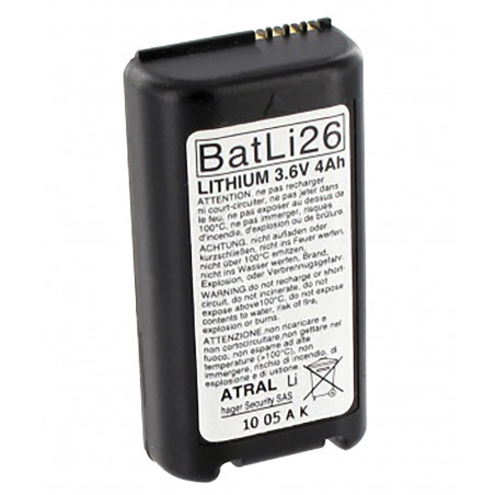 Batterie BATLI25 compatible pour alarme DAITEM/LOGISTY - Lithium